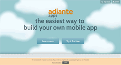 Desktop Screenshot of adianteapps.com